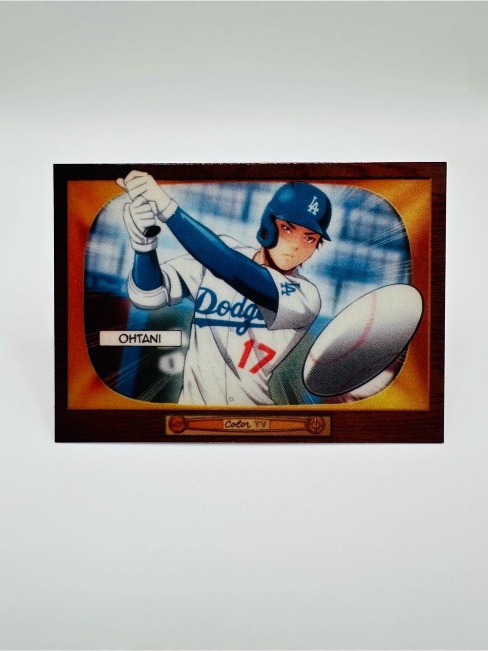 Shohei Ohtani Anime 2024 Bowman #BA-2 Novelty Card. LA Dodgers.